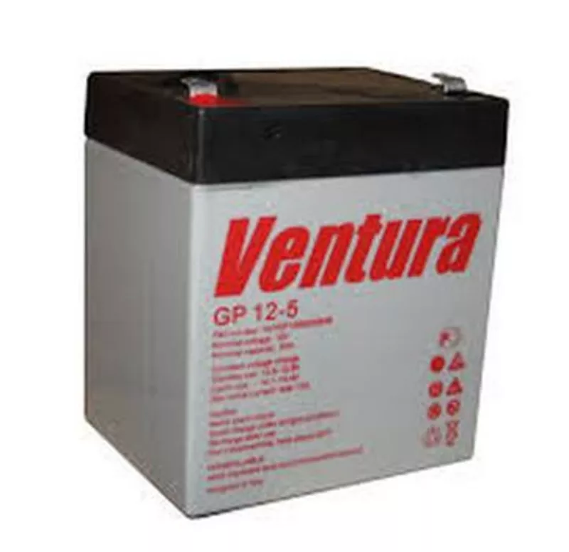 Аккумулятор Ventura 12V/В 5Ah/Ач до упса (UPS),  эхолота,  сигнализации