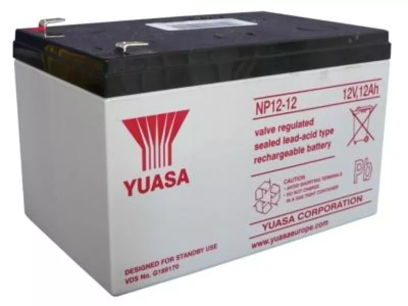 Аккумулятор Yuasa 12V/В 12Ah/Ач до упса (UPS),  эхолота,  сигнализации,  