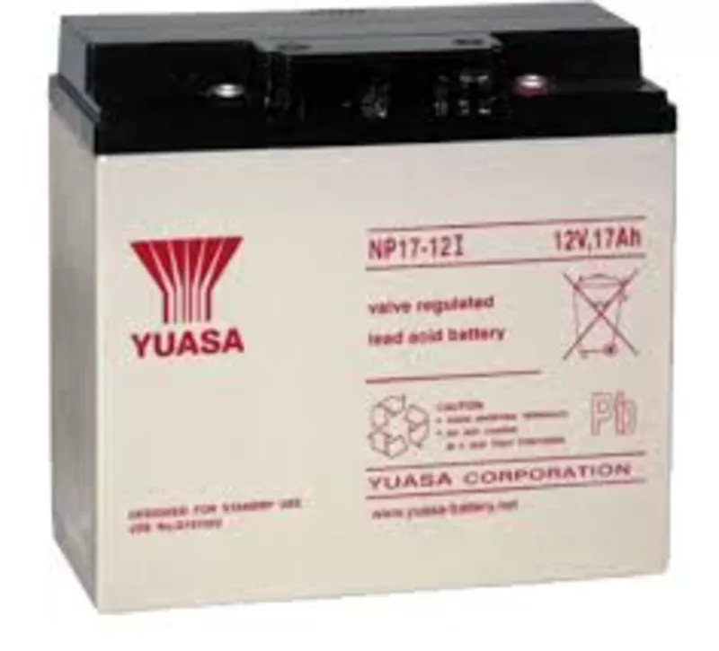 Аккумулятор Yuasa 12V/В 17Ah/Ач до упса (UPS),  эхолота,  сигнализации,  