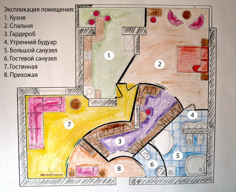 Сдается впервые шикарная 2-х комнатная квартира в новом доме 2