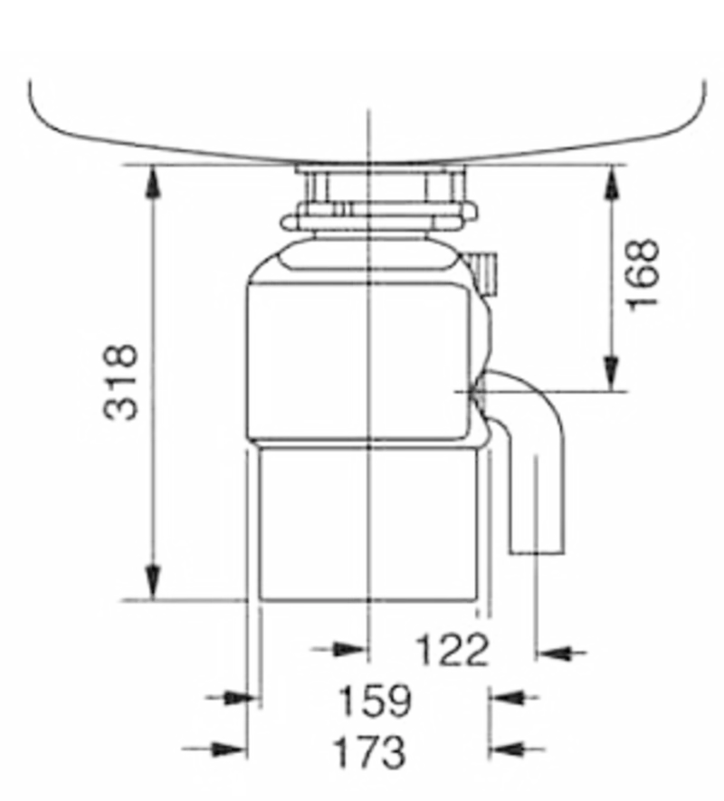  Измельчитель пищевых отходов (диспоузер) Teka TR 50.4 2