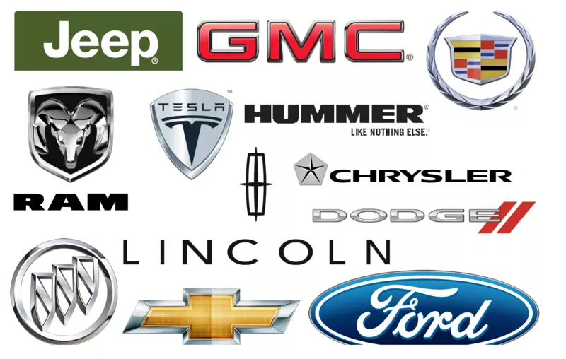 Распродажа запчастей Chrysler,  Dodge,  Cadillac,  Ford,  Chevrolet,  Jeep