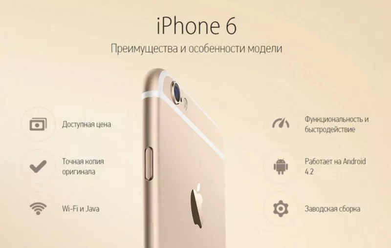 IPHONE 6. САМАЯ ТОЧНАЯ КОПИЯ ИЗ ВСЕХ СУЩЕСТВУЮЩИХ. 9