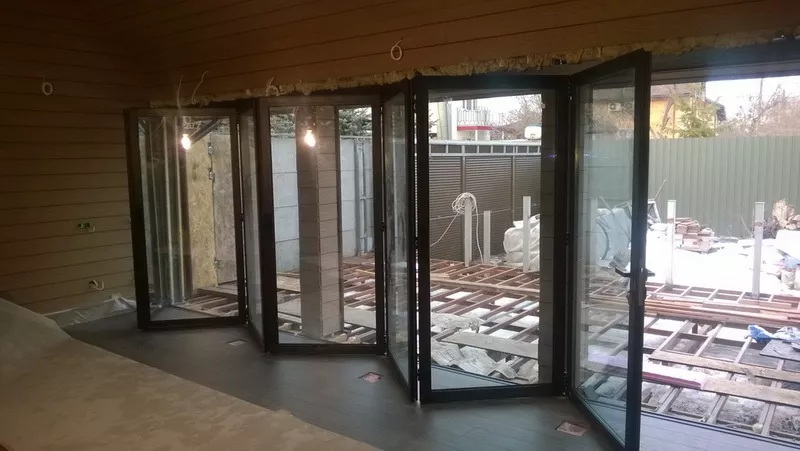 Алюминиевые окна, двери, перегородки.