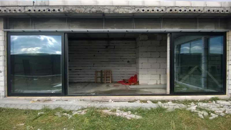 Алюминиевые окна, двери, перегородки. 7