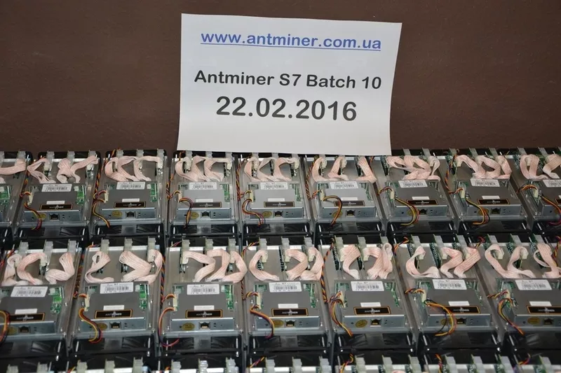 Продам ANTMINER S7 BATCH 10 asic miner Украина