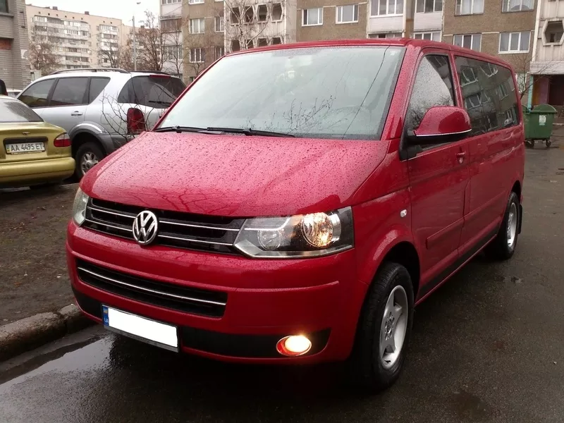 Прокат авто  Volkswagen T5  8+1 мест с водителем