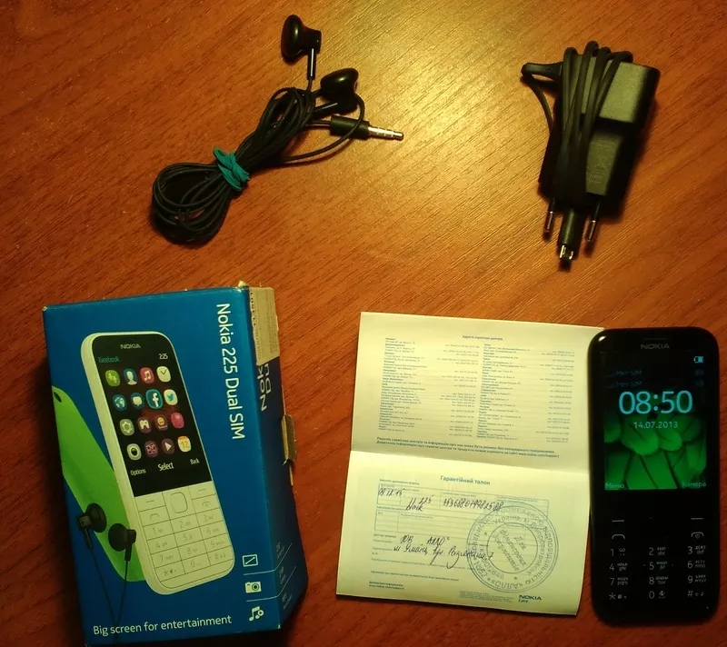 Nokia 225 black на Гарантии,  в Отличном состоянии 7