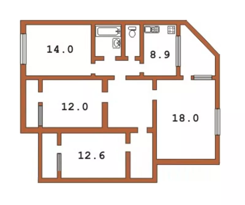 Продажа 4х комнатной квартиры на Позняках 2