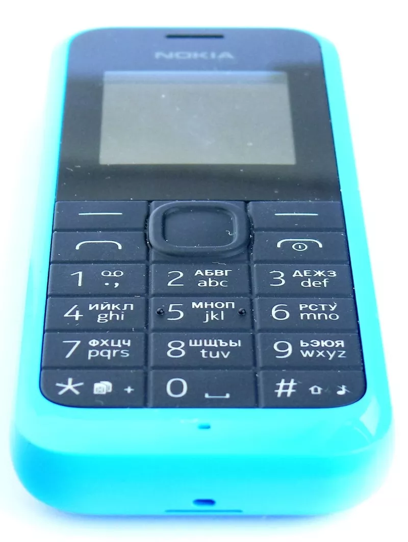 Продам новый Nokia 105 Dual Sim (Black,  Cyan) 8