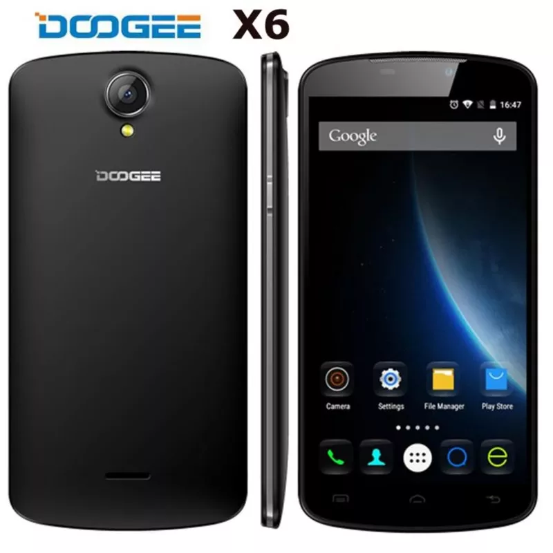 Doogee X6 ЧЕРНЫЙ, БЕЛЫЙ 5.5 1GB/8GB 3000mAH 3