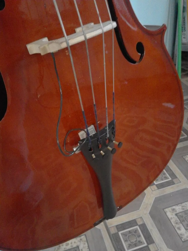 Продам виолончель Maxtone CVC100 4/4 со звукоснимателем Fishman C-100  5
