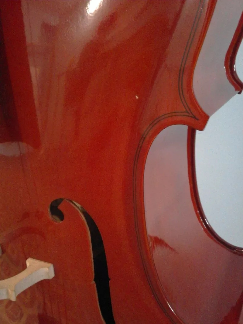 Продам виолончель Maxtone CVC100 4/4 со звукоснимателем Fishman C-100  7