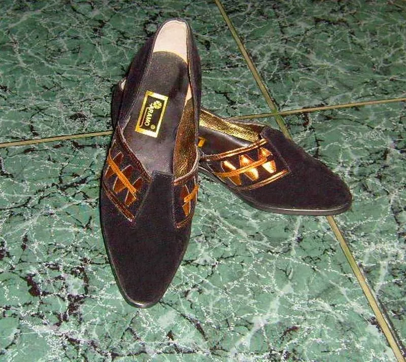 Замшевые женские туфли размер 35 производства Италии 3