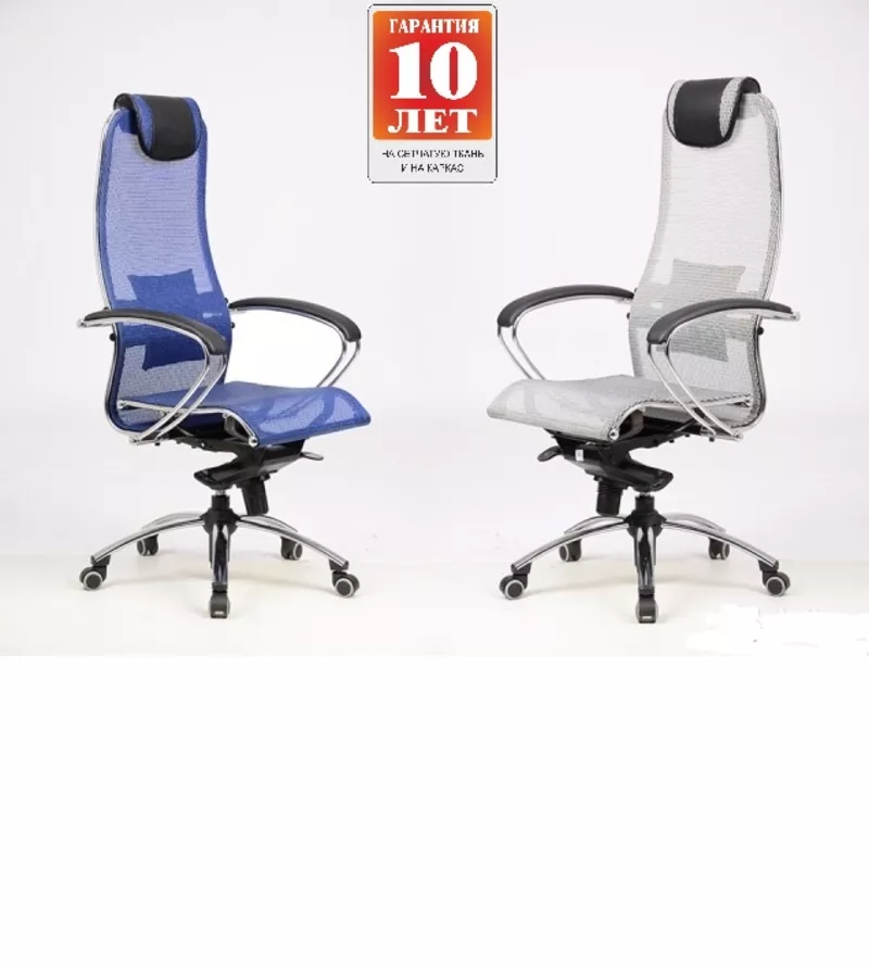 Кресло компьютерное SAMURAI К1 кожа 9