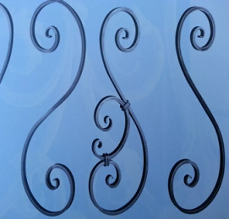 Ковка и Элементы художественной ковки,  червонки,  валюты,  балясины. 3