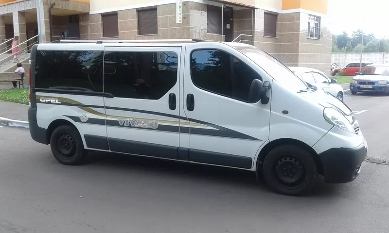 Пассажирские перевозки минивеном опель vivaro 8+1