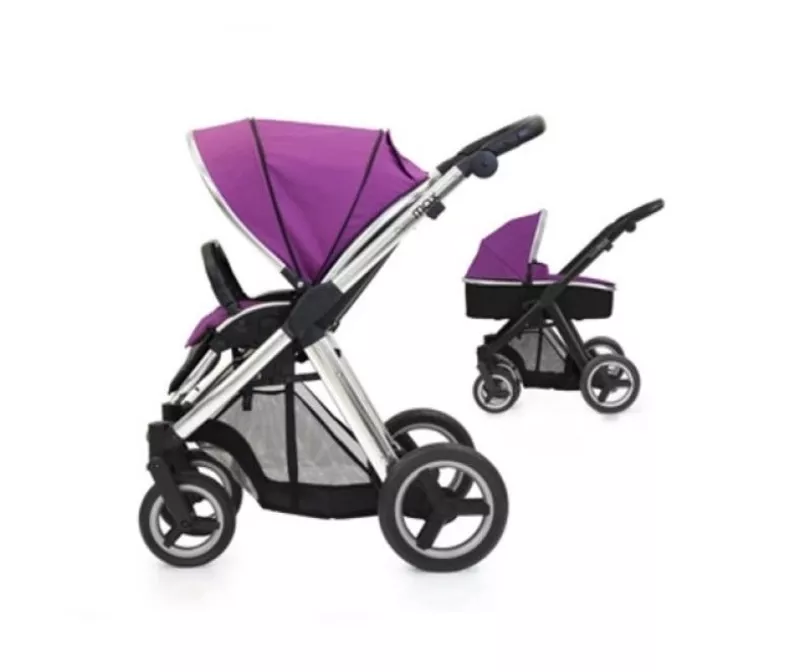 Универсальная Коляска BabyStyle 2 В 1 Oyster Max Grape