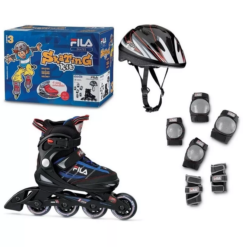 Раздвижные недорогие ролики Rollerblade,  Fila для детей