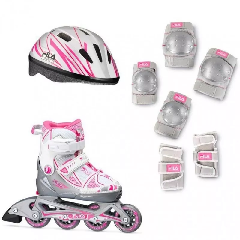 Раздвижные недорогие ролики Rollerblade,  Fila для детей 2