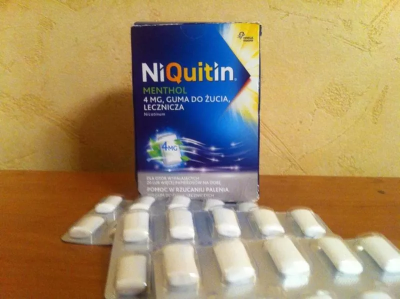 жевательная резинка NiQuitin menthol 4mg(100шт)