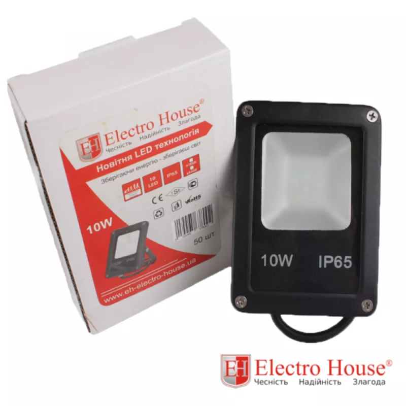 Продам LED прожектор 10W IP65 ElectroHouse EH-LP-205