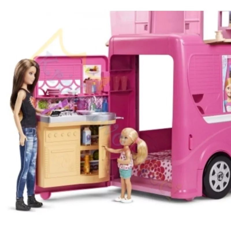 Интерактивный кемпер Барби Barbie Pop-up Camper CJT42 3