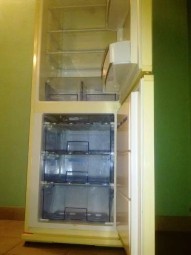 Холодильник Snaige RF31SHS (Снайге) с большой морозилкой (бежевый) 4