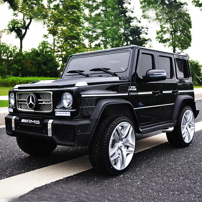 Детский электромобиль Mercedes G65 VIP: 90W,  2.4G,  EVA-колеса,  эко-кож