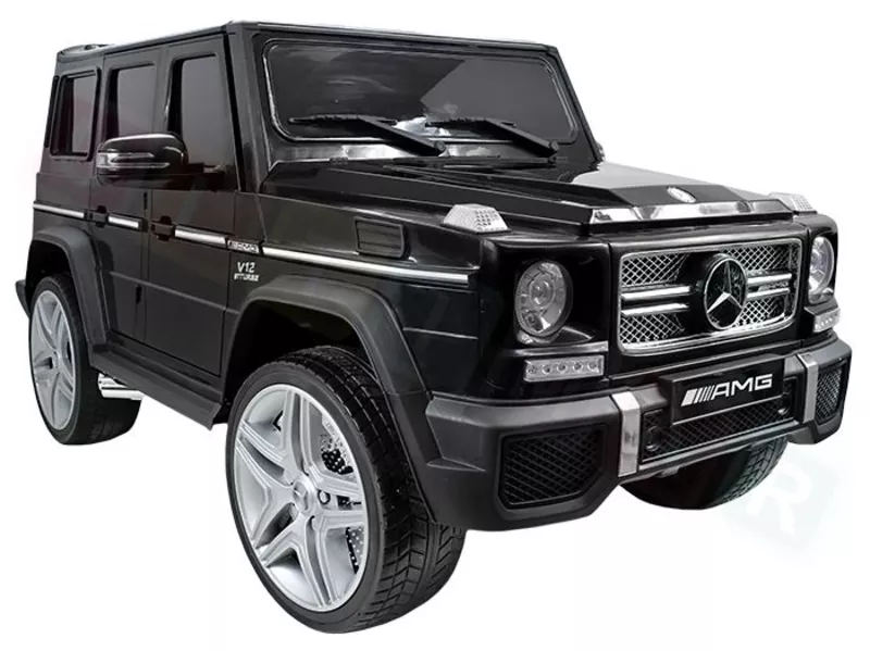 Детский электромобиль Mercedes G65 VIP: 90W,  2.4G,  EVA-колеса,  эко-кож 2