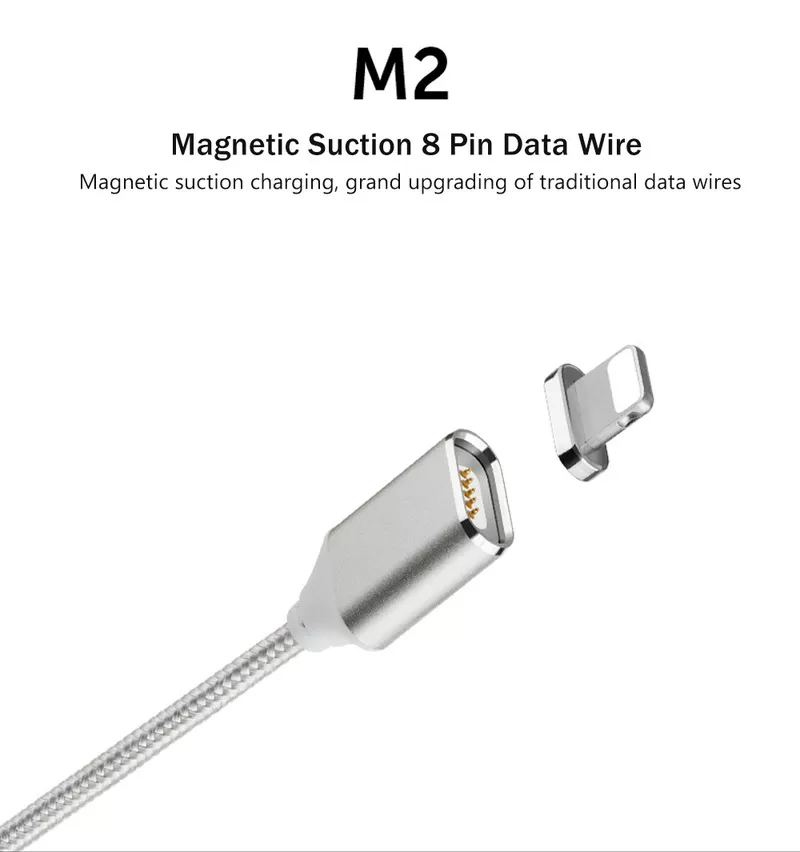 Зарядный кабель для смартфона или планшета с магнитным адаптером