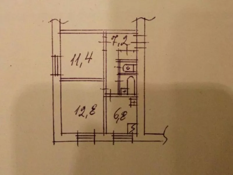 Срочно продам свою 2-к квартиру 2