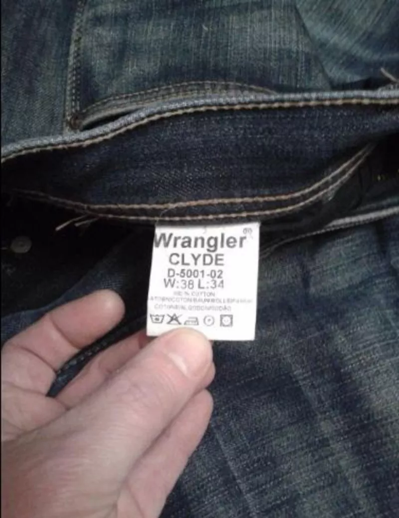 Джинсы Wrangler зима 52 размер 5