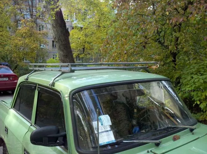 новый авто-багажник на крышу на советское авто(произведен в СССР)