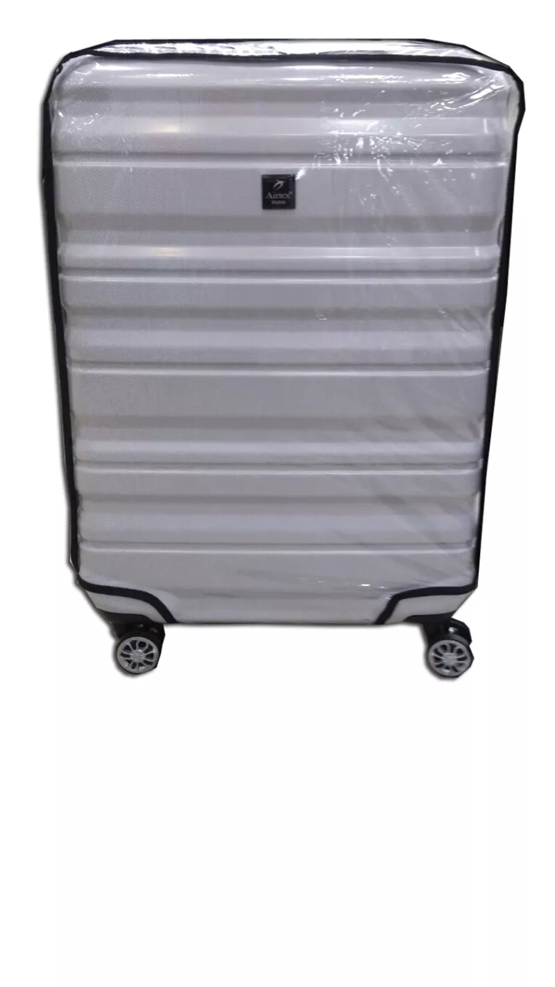 прозрачный чехол на чемодан