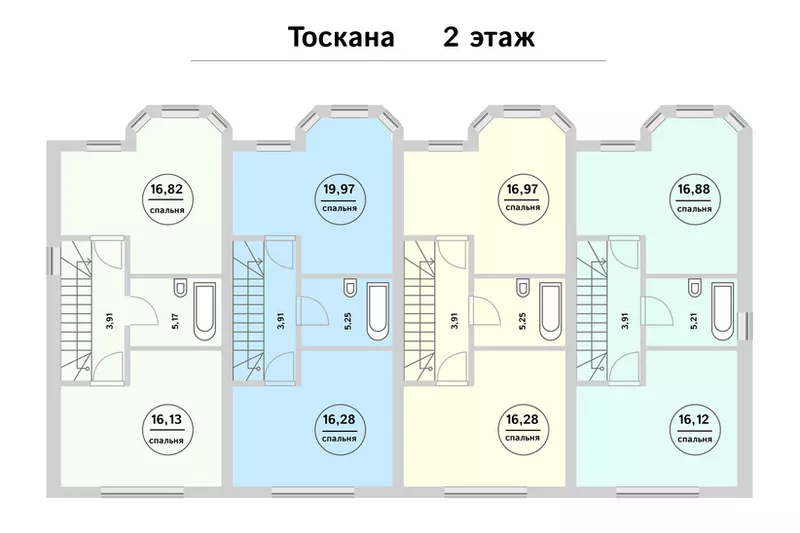 Таунхауc «Тоскана» (под отделку) с.Новые Петровцы 4