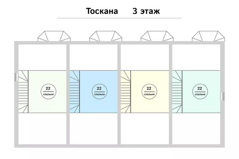 Таунхауc «Тоскана» (под отделку) с.Новые Петровцы 8