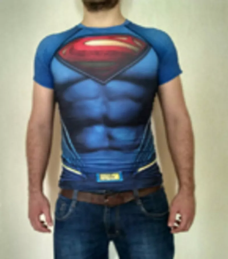 3D Футболка Человек Паук,  Капитан Америка,  Супермен 3