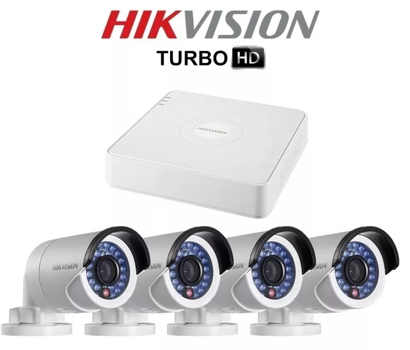 Комплект TurboHD видеонаблюдения Hikvision 2 Мп