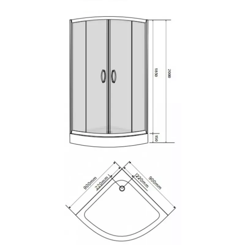 Душевая кабина Eger Balaton 2