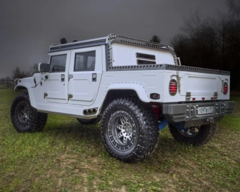 Продается тюнингованый белый Hummer H1 by Rams (300 000$) 2