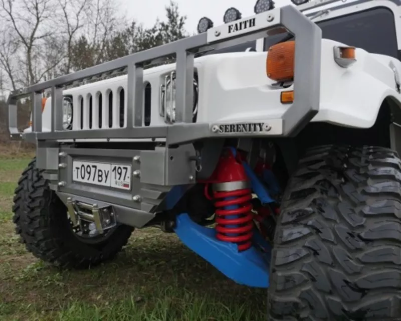 Продается тюнингованый белый Hummer H1 by Rams (300 000$) 6