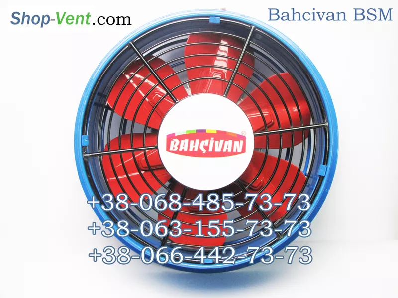 Осевой  (приточный,  вытяжной,   вентилятор охлаждения) Bahcivan BSM  2