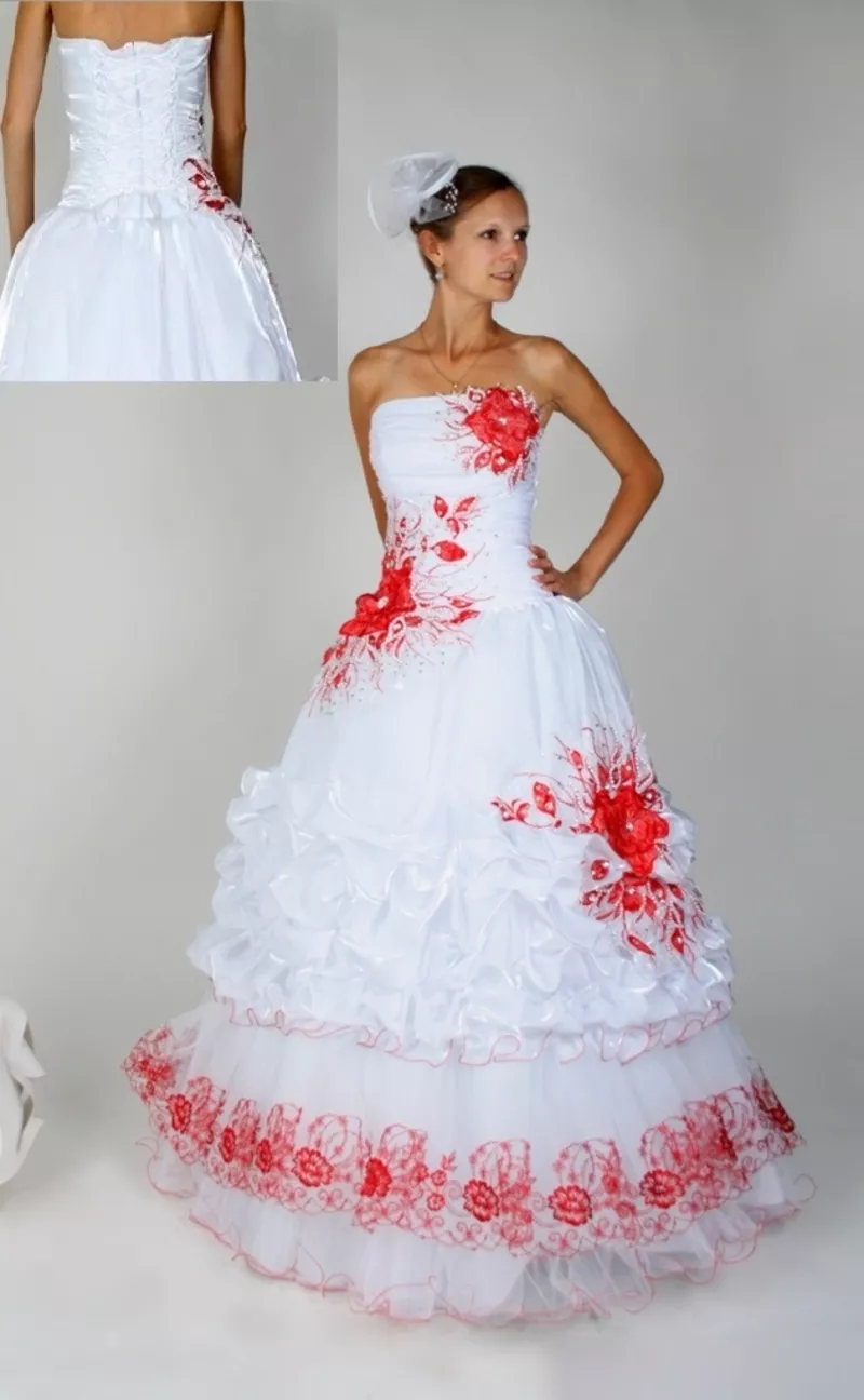 Свадебное платье с вышивкой Украинка 021