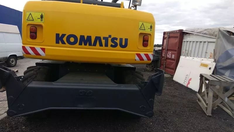 Продажа колесного  экскаватора  Komatsu PW160-7                        5