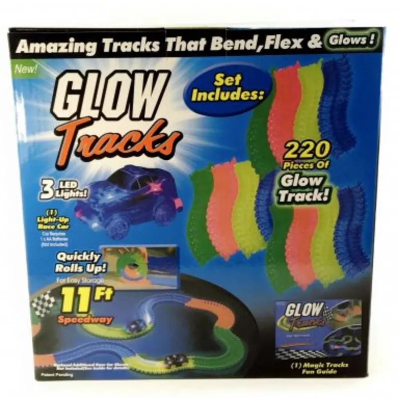 Magic Tracks & Glow Tracks 220 деталей