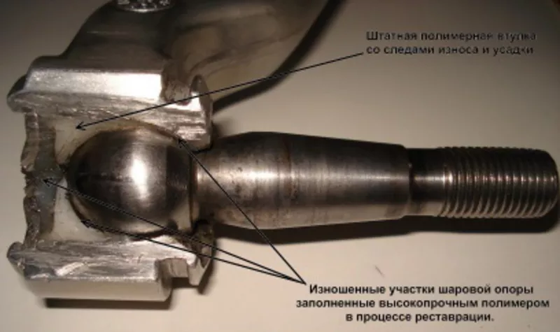Восстановление- Реставрация шаровых опор,  рычагов 3