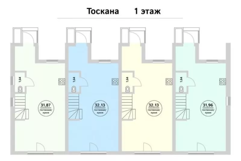 Таунхаус «Тоскана» (под отделку) с. Новые Петровцы (КГ Holland Park) 4