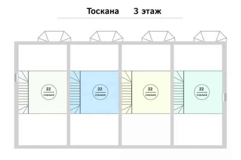 Таунхаус «Тоскана» (под отделку) с. Новые Петровцы (КГ Holland Park) 5