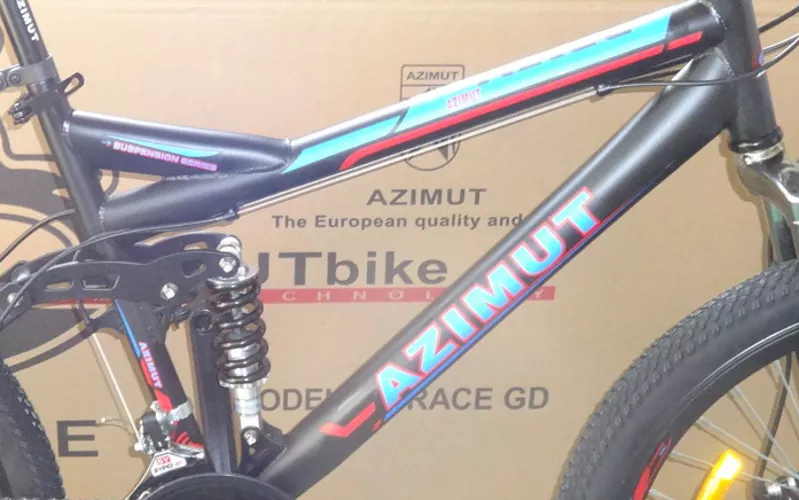 Azimut Race GD - горный велосипед | Комплектация Shimano 2